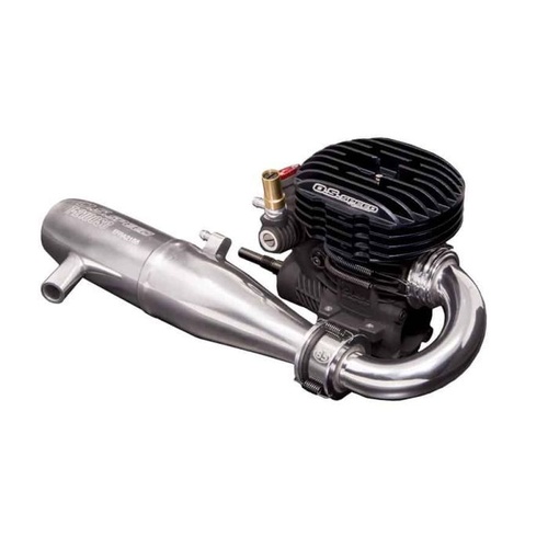 OS Engines Speed B2103 Type S Nitro Buggy Engine, W/ T-2100 Sc Tuned Pipe, .21 Size, 1/8 Off-Road - Osm1Bn01