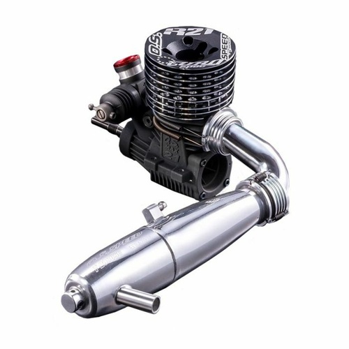 OS Engines R2103 European Edition .21 Nitro On-Road Engine And T-2080Sc Pipe Combo - Osm1C401