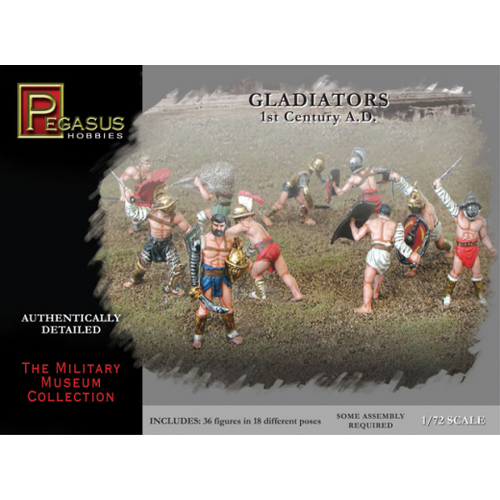 Pegasus 1/72 Gladiators (36 piece set)