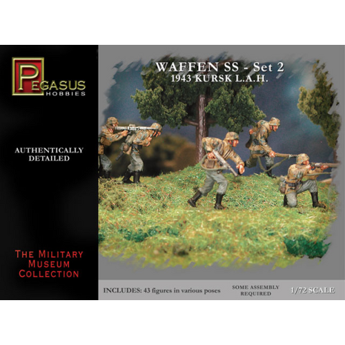 Pegasus 7202 1/72 German Waffen SS #2 (43 piece set)