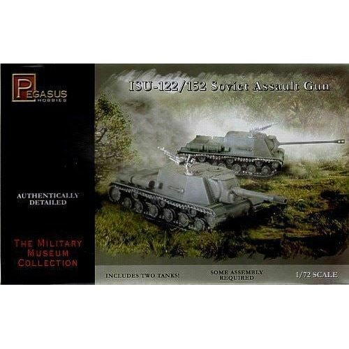 Pegasus ISU-122/152 Soviet Assault Guns (2 per pack)