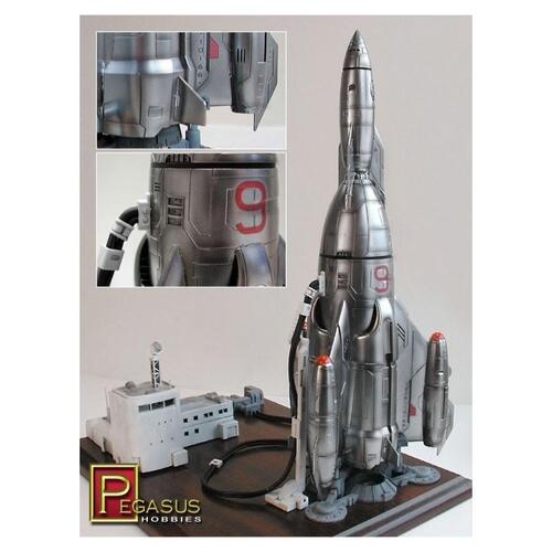 Pegasus 9103 1/350 Mercury 9 Rocket kit