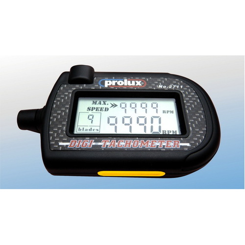 PROLUX 2711 MICRO DIGI TACHOMETER  2-9 BLADE FOR PROPS AND EDF