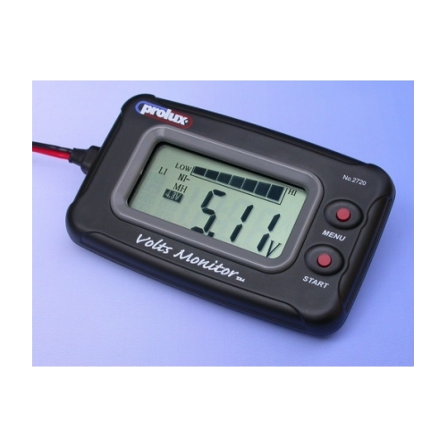 PROLUX 2720 DC 3.7V-20 V  LCD DISPLAY BATTERY CHECKER