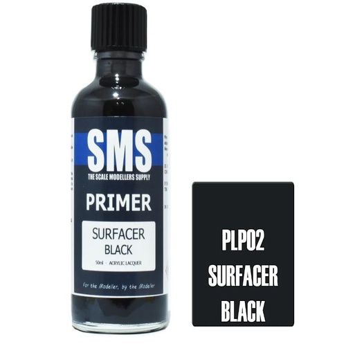 Primer SURFACER BLACK 50ml