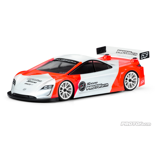 PROTOFORM TURISMO 190MM LIGHT WEIGHT CLEAR TOURING CAR BODY - PR1570-25