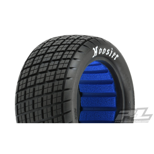 HOOSIER ANGLE BLOCK 2.2" M4 (SUPER SOFT) OFF-ROAD BUGGY REAR TIRES (2) (WITH CLOSED CELL FOAM)