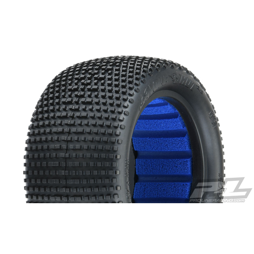 Proline 1/10 Hole Shot 3.0 M4 Rear 2.2in Off-Road Buggy Tyres, 2pcs