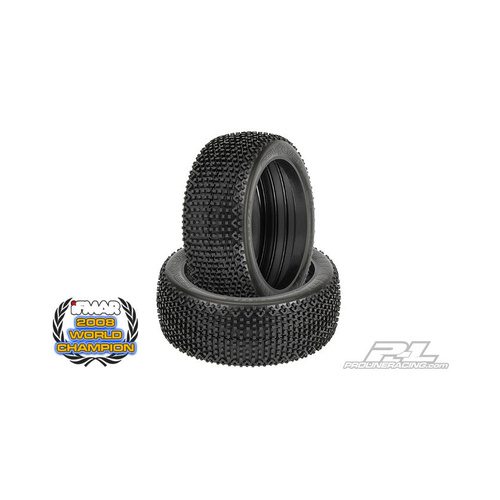 D - PROLINE REVOLVER V1 M2 1-8TH BUGGY TYRES - 2PCS - PR9029-01D