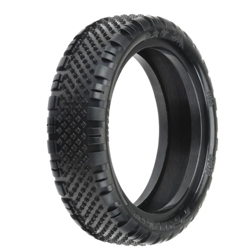 Proline 1/10 Prism CR3 Front 2.2in 2WD Carpet Buggy Tyres, 2pcs
