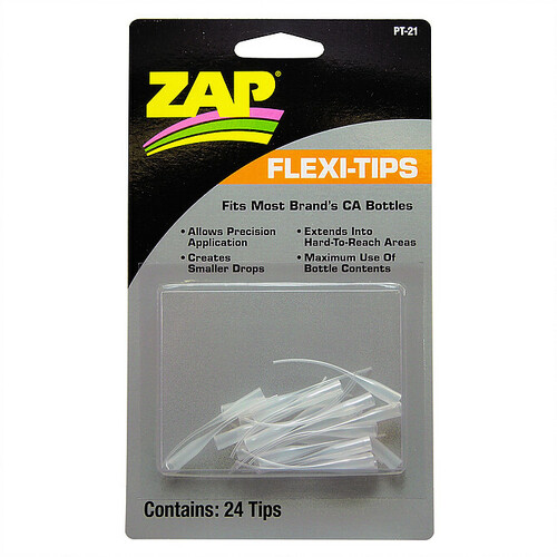 ZAP PT-21 FLEXI TIPS 1 X24 TIPS PER PACK 