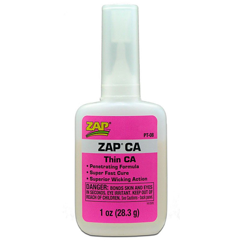 Zap-A-Gap CA Thin Cyanoacrylate (Pink) 1oz/28.3g