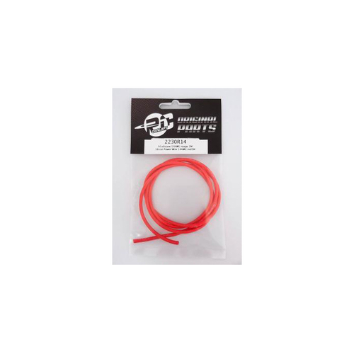 SILICONE WIRE 14AWG RED 1M - RCON2230R14