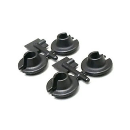 RPM Lower Shock Spring Cups - Traxxas / HPI / Losi | Black
