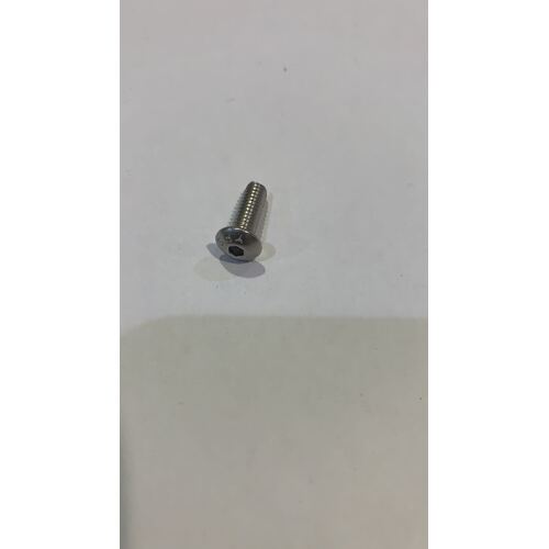 Stainless steel button head screw 5/32'' X 29/64'' X 5