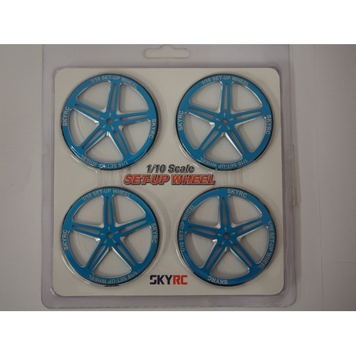 Set Up Wheel 1/10 (blue)