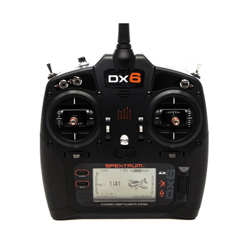 Spektrum Dx6 Transmitter System W/ Ar6600T Receiver, Mode 2 - Spm6755