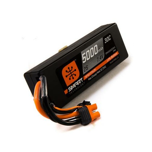 Spektrum 5000Mah 2S 7.4V 30C, Hc, Ic3 - Spmx50002S30H3