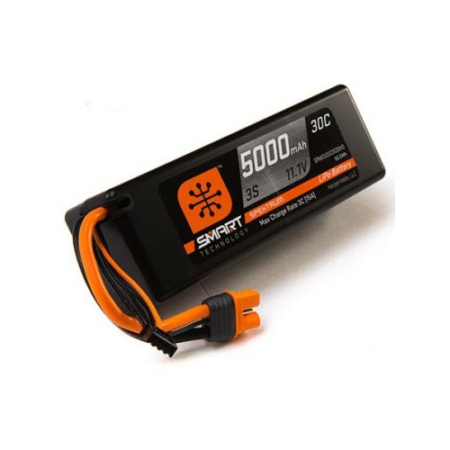 Spektrum 5000Mah 3S 11.1V 30C, Hc, Ic3 - Spmx50003S30H3