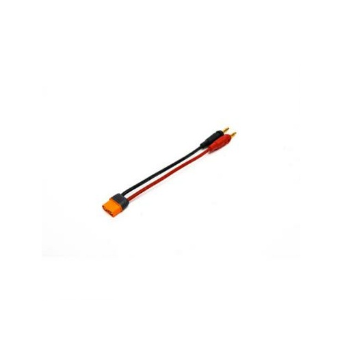 Spektrum Ic3 Device Charge Lead 6Inch, 13 Awg / 4Mm Bullets - Spmxca304