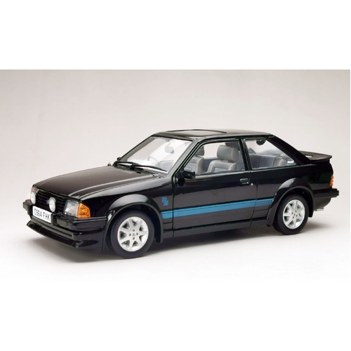 Sun Star 1/18 1984 Ford Escort RS Turbo- Black