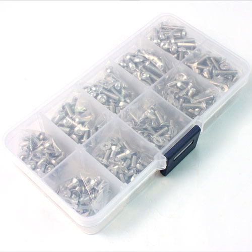 Stainless Steel Screw Assorted Set 400Pc - Sss-400
