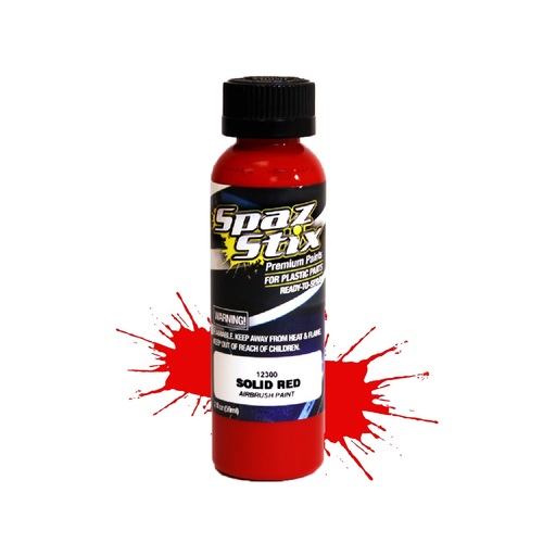 Solid Red Airbrush Paint 2oz 