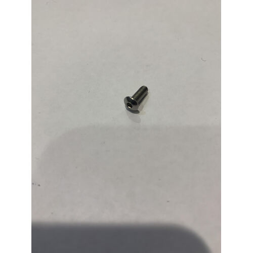 Stainless steel button head screw 1/8'' x 3/8'' x 12