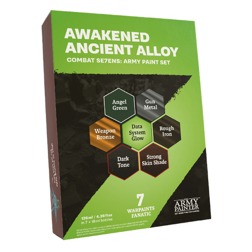 The Army Painter Combat Se7ens: Awakened Ancient Alloy Acrylic Paint Set