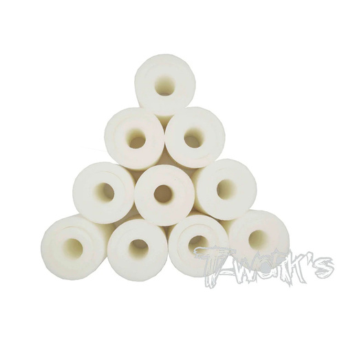 TWORKS HIGH DENSITY FILTER FOAM 10PCS. ( FOR TLR 8IGHT, SERPENT, HONG NOR,HB D815 )