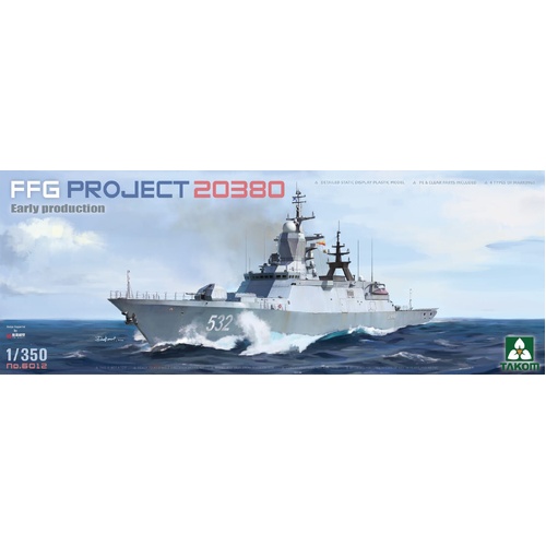 Takom 1/350 FFG Project 20380 Early Production Plastic Model Kit