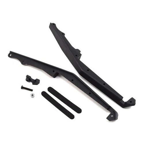 TLR Mud Guard Set, Stiffezel W/ Fan Mount, 22T 4.0 - TLR231070