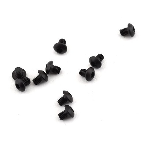 TLR Button Head Screw, M3 X 4Mm (10) - TLR235015