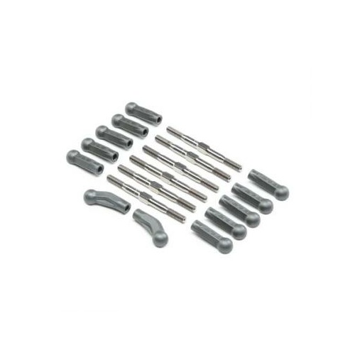 TLR Hd Turnbuckle Kit, Titanium, 22 5.0 - TLR334052