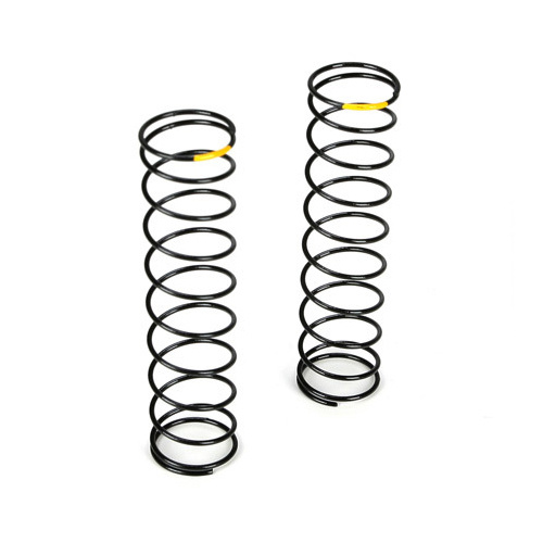 Rear Shock Spring, 2.0 Rate, Yellow 22T - TLR5164