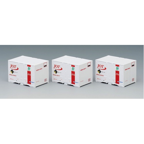 Tomix N UR19A-15000 type container (Nippon Oil Transport, red, 3 pieces)