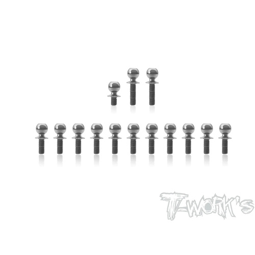 TWORKS 64 TITANIUM BALL END SET ( FOR SWORKS S14-4C) - TP-177