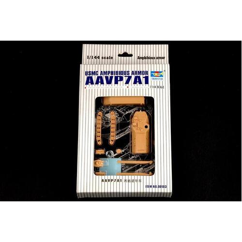 Trumpeter 1/144  AAVP7A1 Amphibious armor Plastic Model Kit [00103]