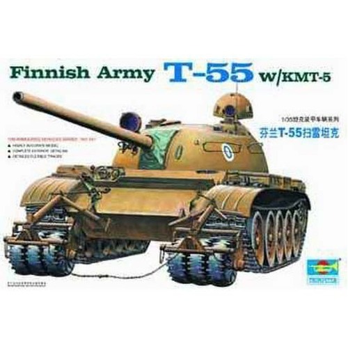 Trumpeter 00341 1/35 Finnish Army T-55 w/KMT-5
