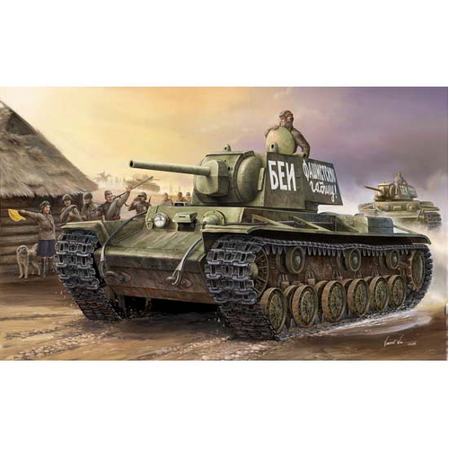 Trumpeter 1/35 Russian KV-1 model 1941 /KV Small Turret Tank