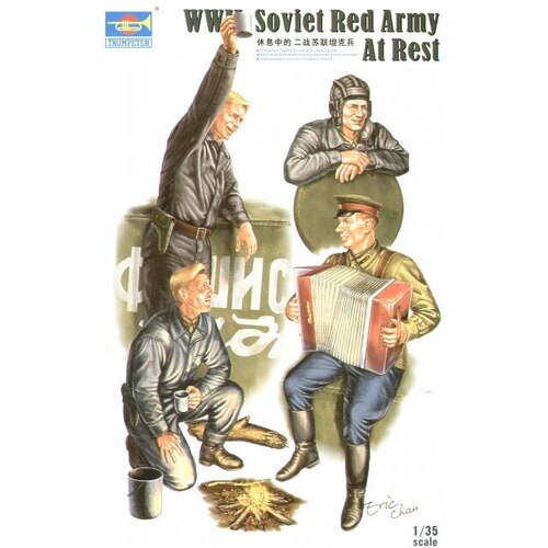 Trumpeter 00413 1/35 WW II Soviets tank soldier