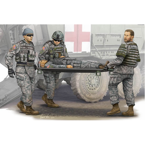 Trumpeter 1/35 Modern U.S. Army - Stretcher Ambulance Team