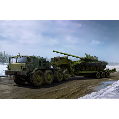 Trumpeter 1/35 MAZ-537G Late Production type with ChMZAP-9990 semi-trailer Plastic Model Kit