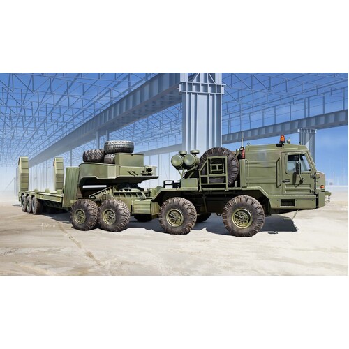 Trumpeter 1/35 BAZ-6403 with ChMZAP-9990-071 trailer Plastic Model Kit [01086]