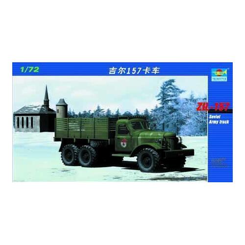 Trumpeter 1/72 Camion-Zil-157 soviet army truck
