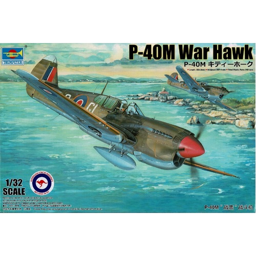 Trumpeter 1/32 P-40M War Hawk Plastic Model Kit