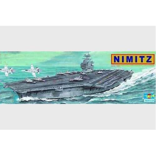 Trumpeter 1/500 Aircraft carrier - U.S.CVN68 Nimitz Plastic Model Kit [05201]