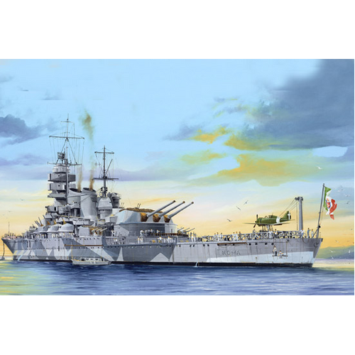 Trumpeter 1/350 Italian Navy Battleship RN Roma Plastic Model Kit [05318]