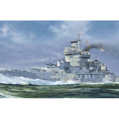 Trumpeter 1/700 HMS Warspite 1942