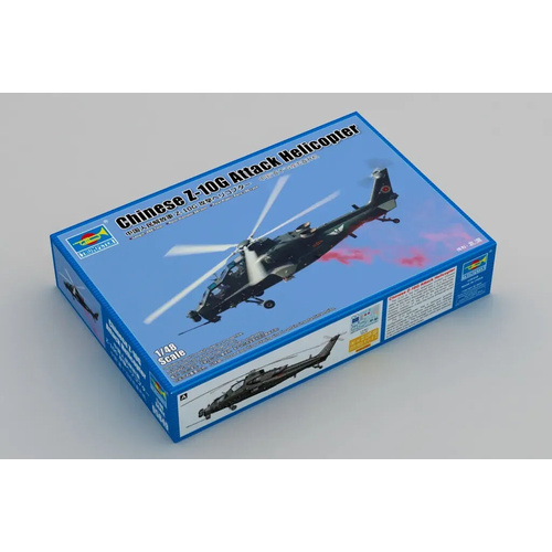 Trumpeter 1/48 Chinese Z-10G Attack Helicopter Plastic Model Kit